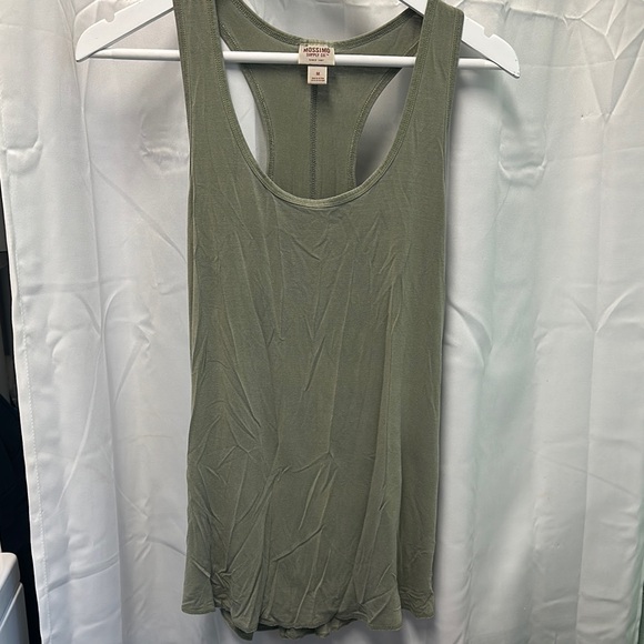 Mossimo Supply Co. Sage Green Tank Top - Picture 2 of 7